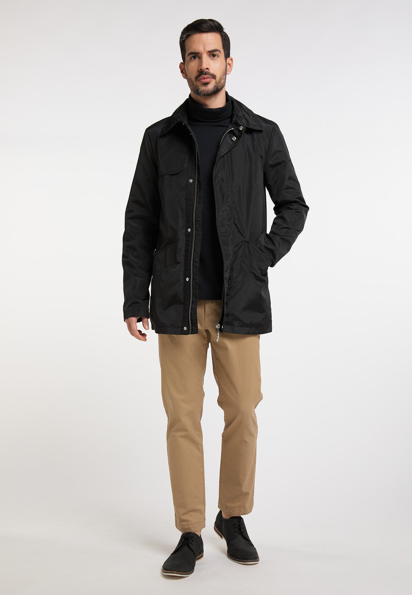 DreiMaster Klassik Men's Short Transitional Coat