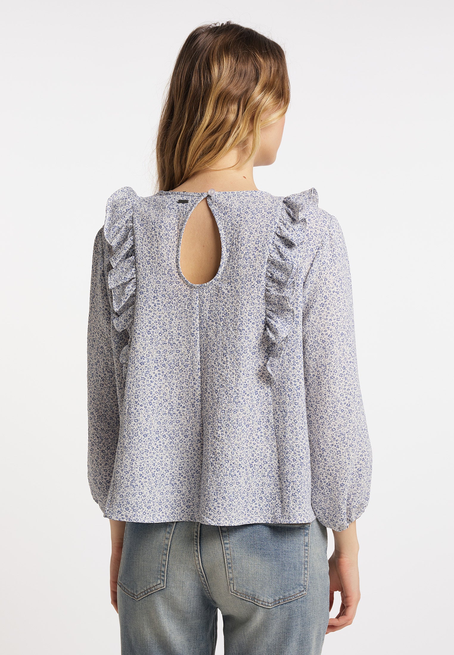 DreiMaster Vintage Damen Bluse Hemd