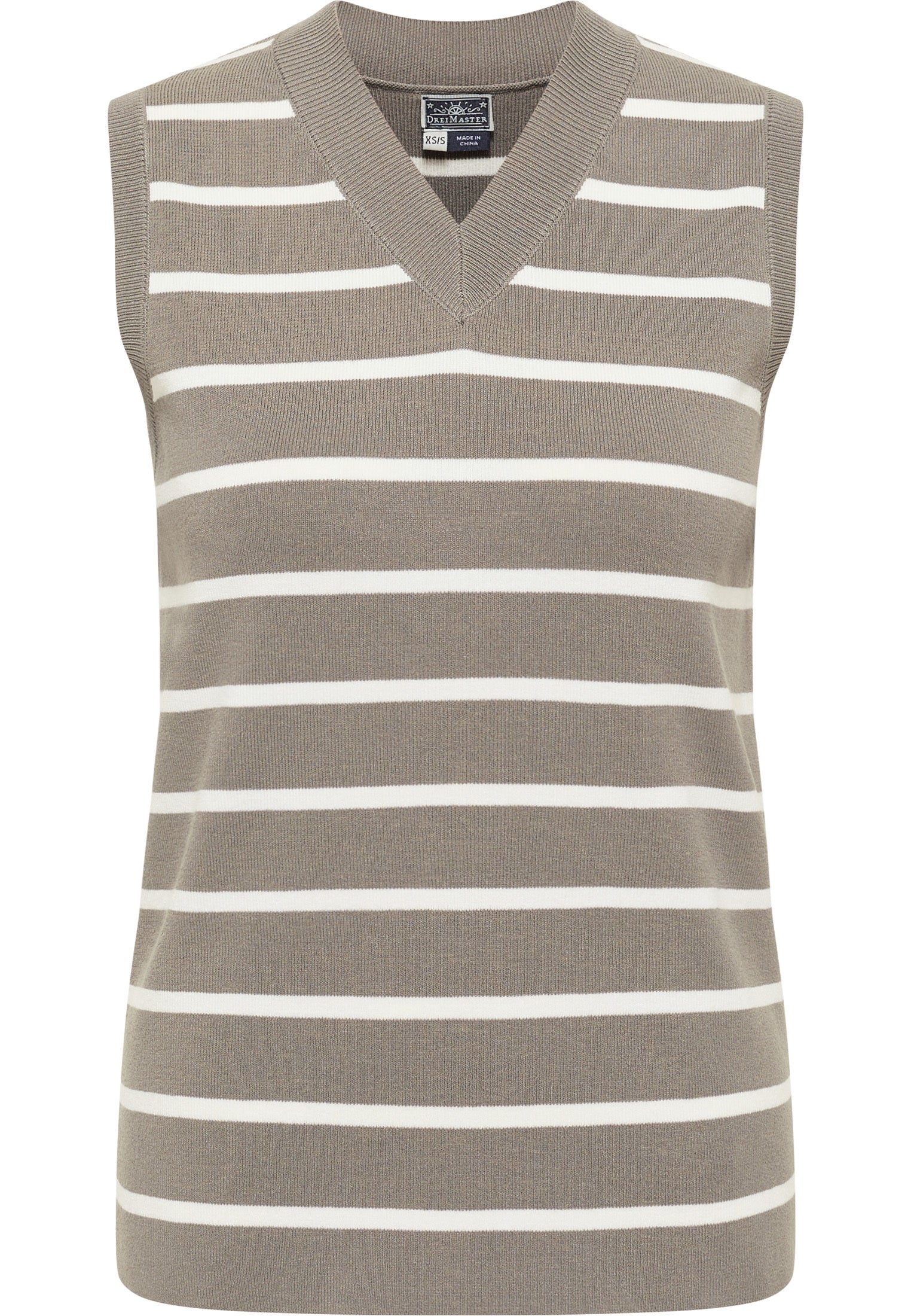 Dreimaster maritim Damen Strickpullover Weste