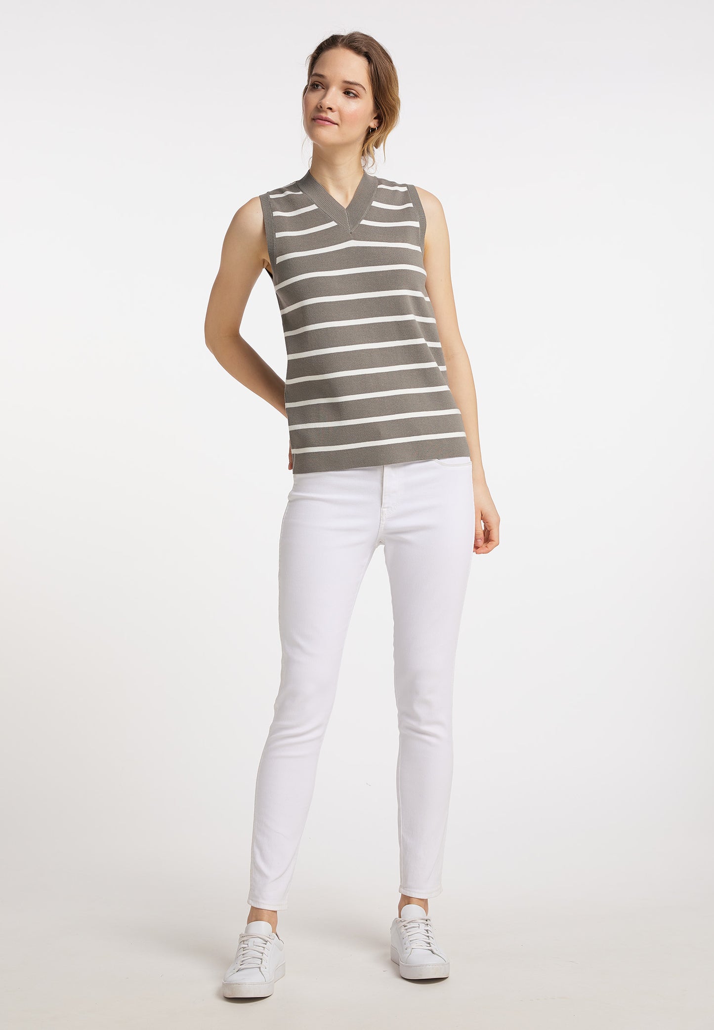 Dreimaster maritim Damen Strickpullover Weste