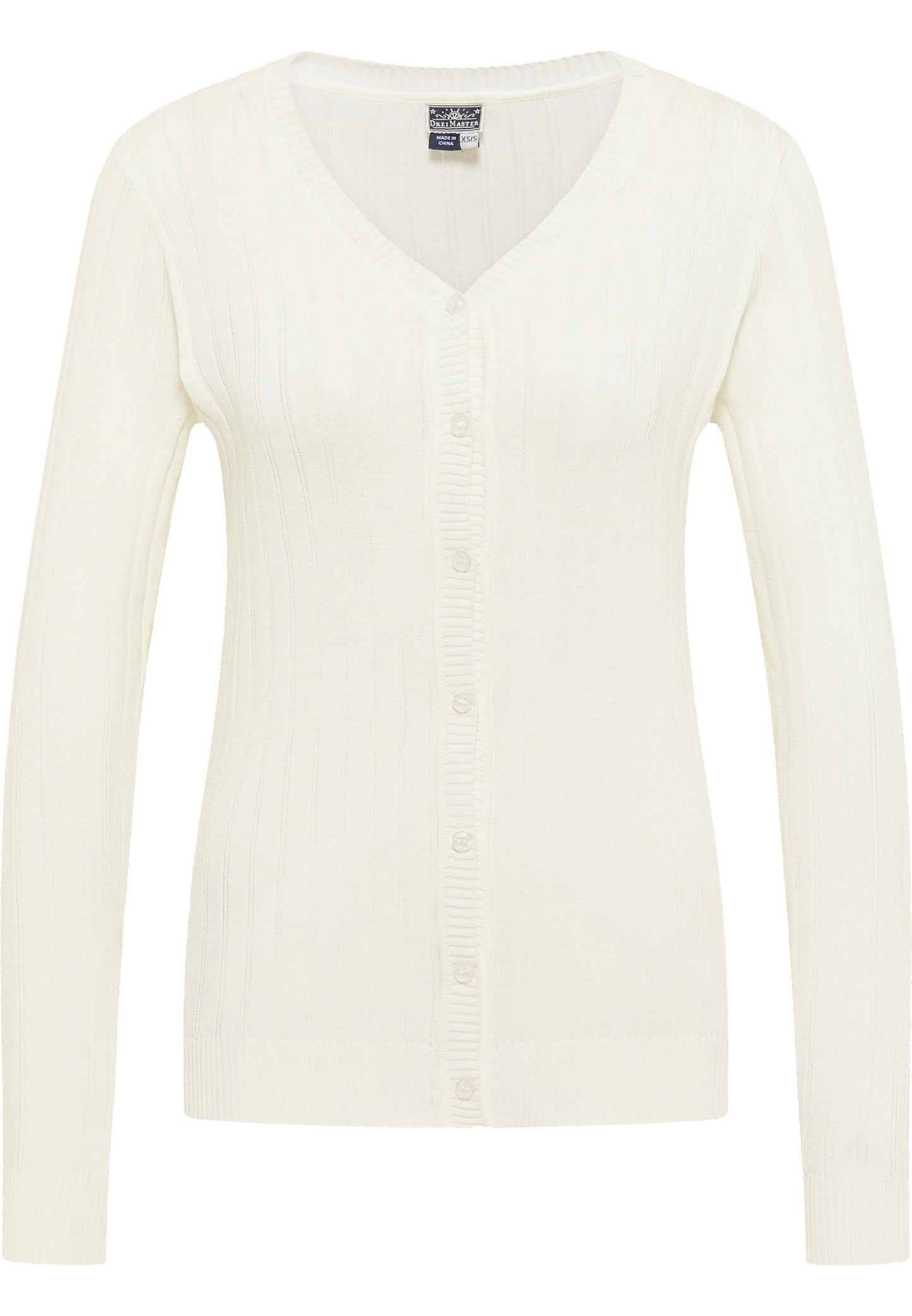 Dreimaster maritim Damen Cardigan mit Knopf