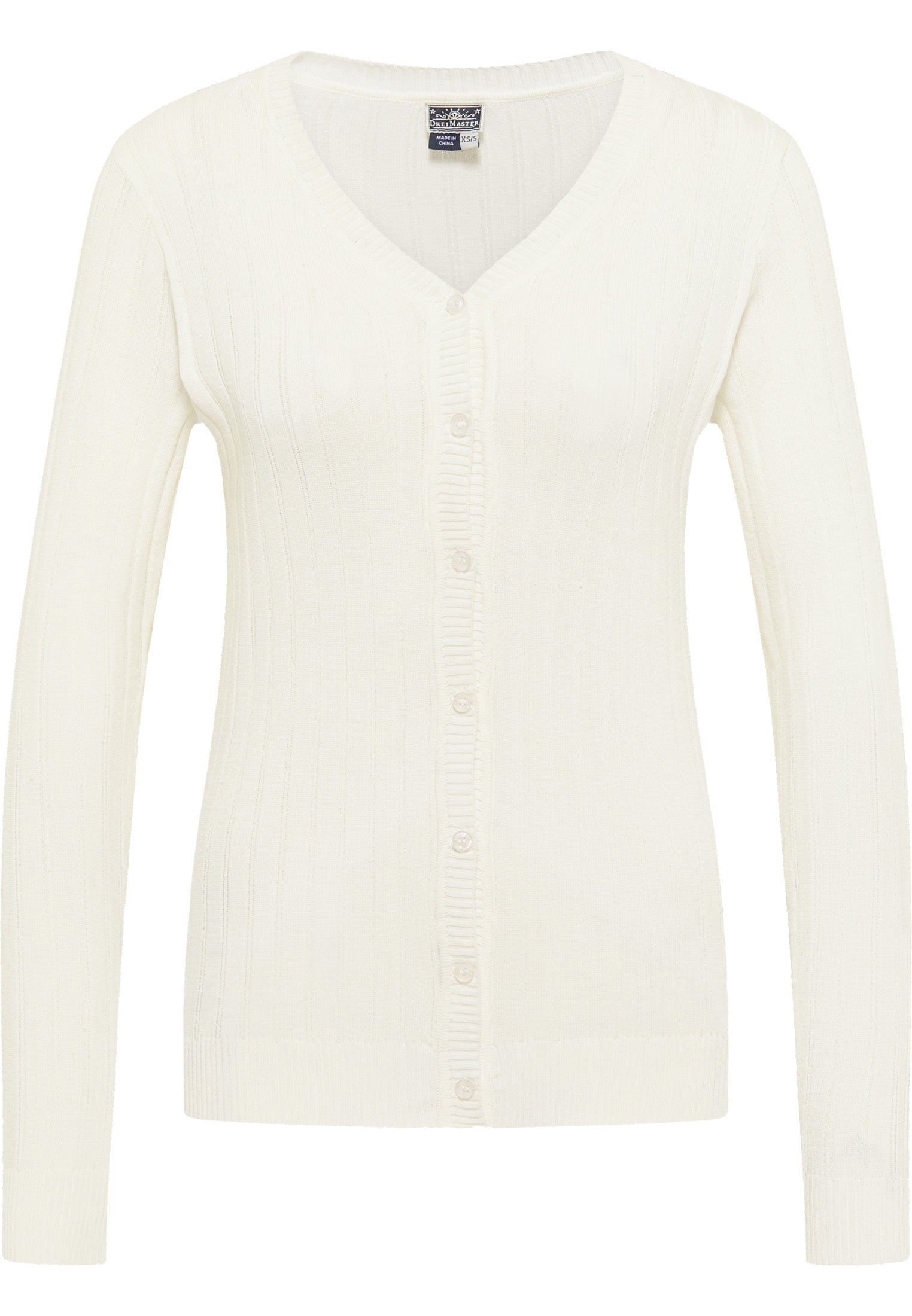 Dreimaster maritim Damen Cardigan mit Knopf