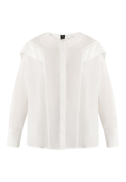 DreiMaster Klassik damska bluzka z długim rękawem