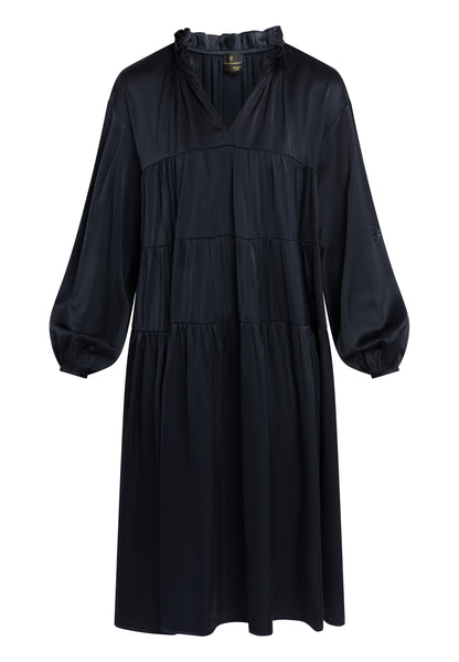 Weites Midikleid für Damen von Dreimaster Klassik