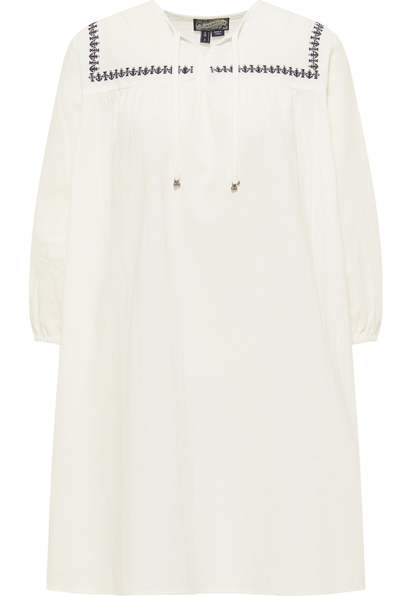 DreiMaster Vintage Women's Midikleid Mit Stickerei