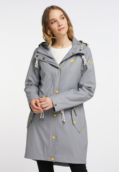 Schmuddelwedda Damen Regenmantel