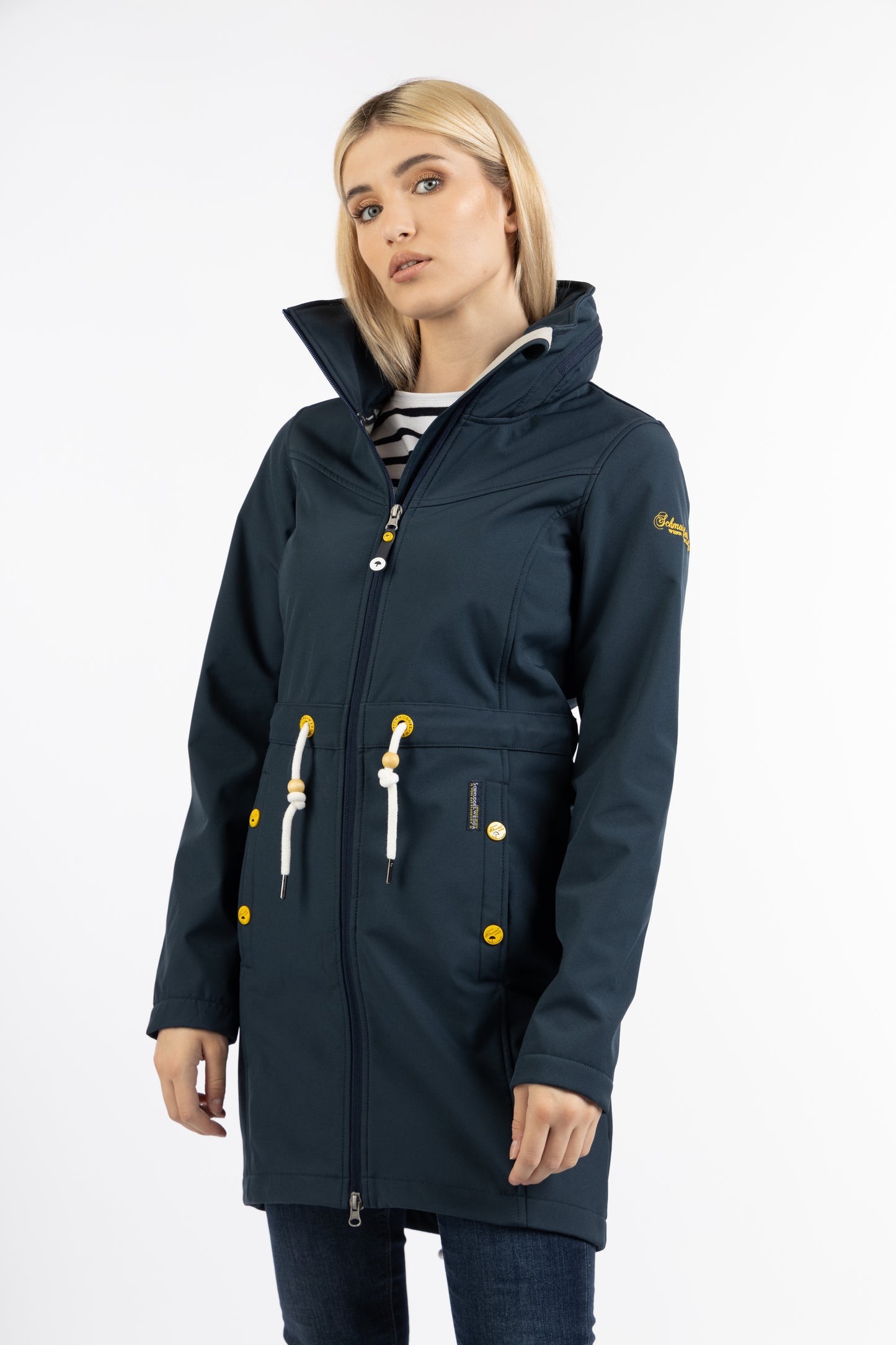 Schmuddelwedda damski płaszcz softshell z magicznym nadrukiem