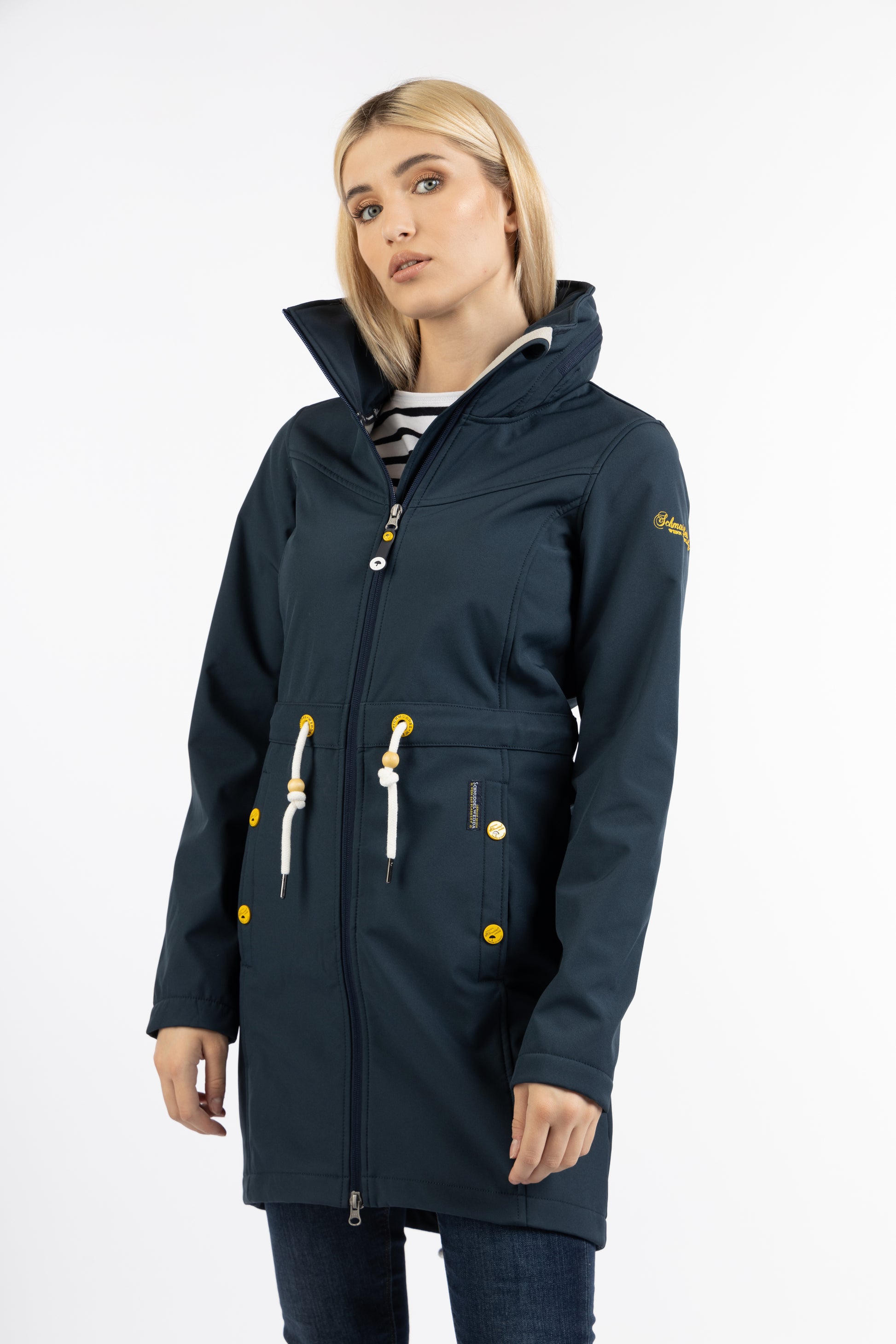 Schmuddelwedda damski płaszcz softshell z magicznym nadrukiem