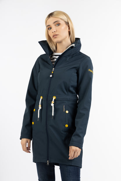 Schmuddelwedda damski płaszcz softshell z magicznym nadrukiem