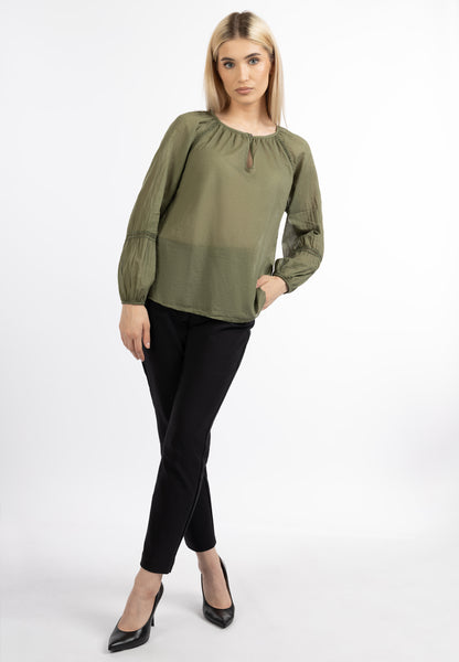 DreiMaster Klassik damska bawełniana bluzka