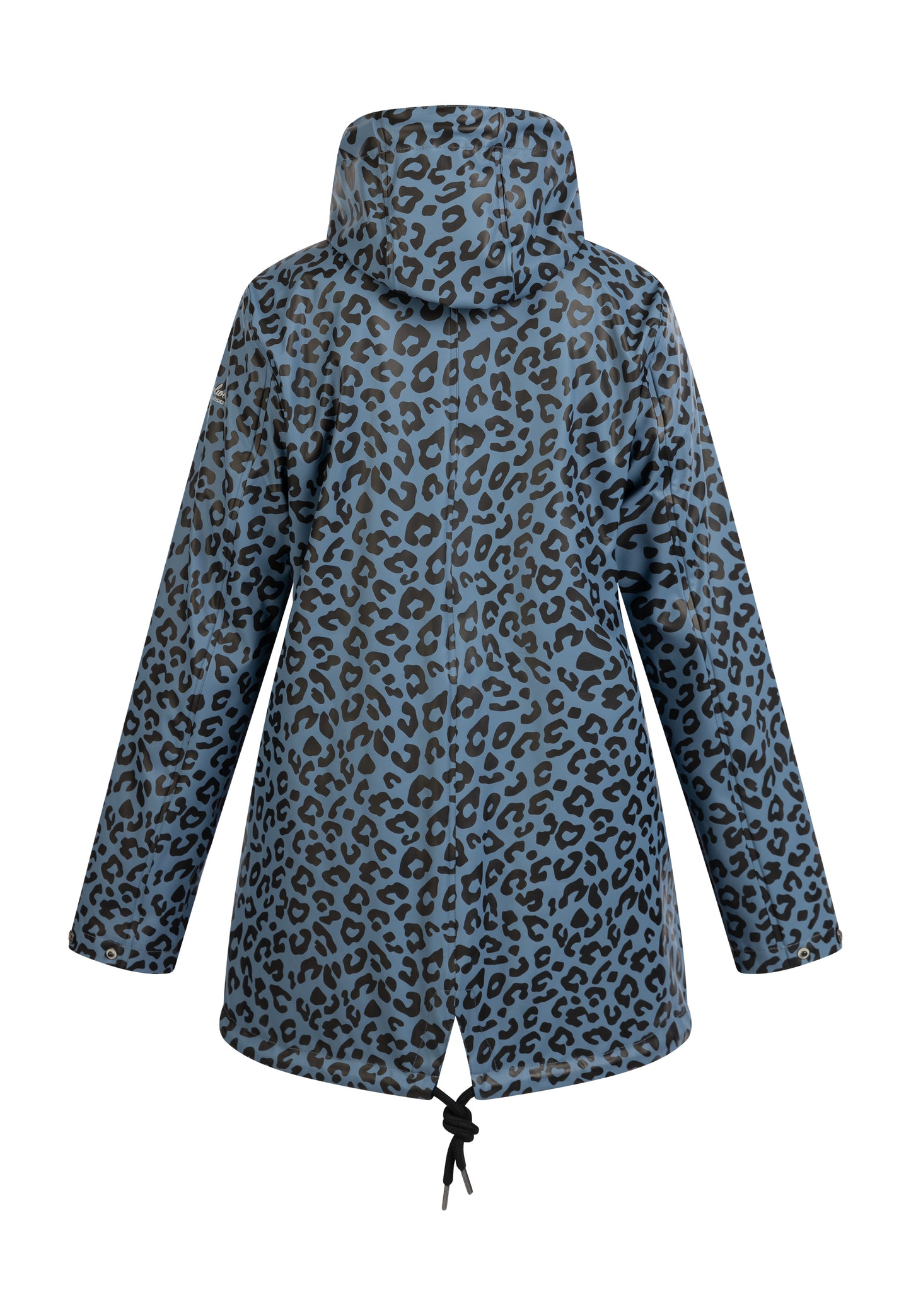 Schmuddelwedda Women's Rain Jacket With Leopard Print