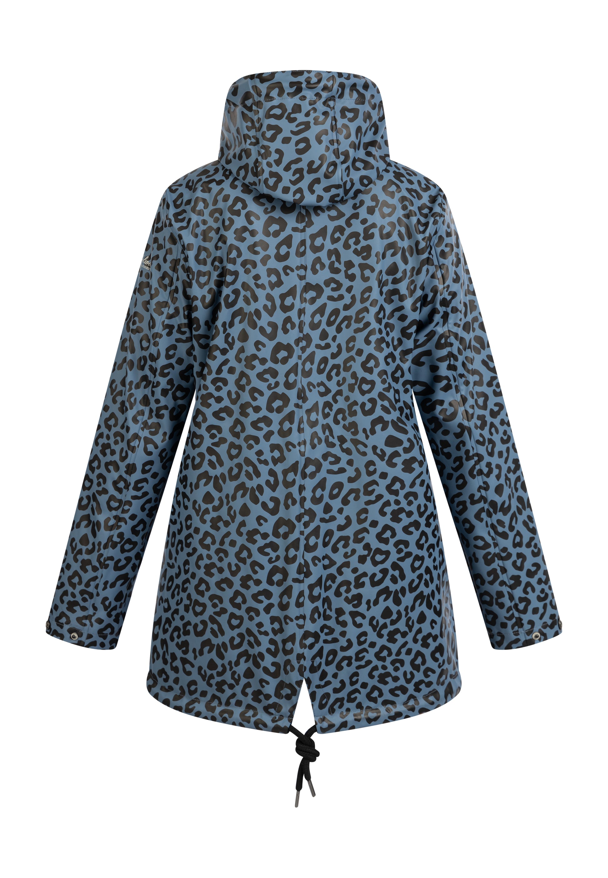 Schmuddelwedda Women's Rain Jacket With Leopard Print