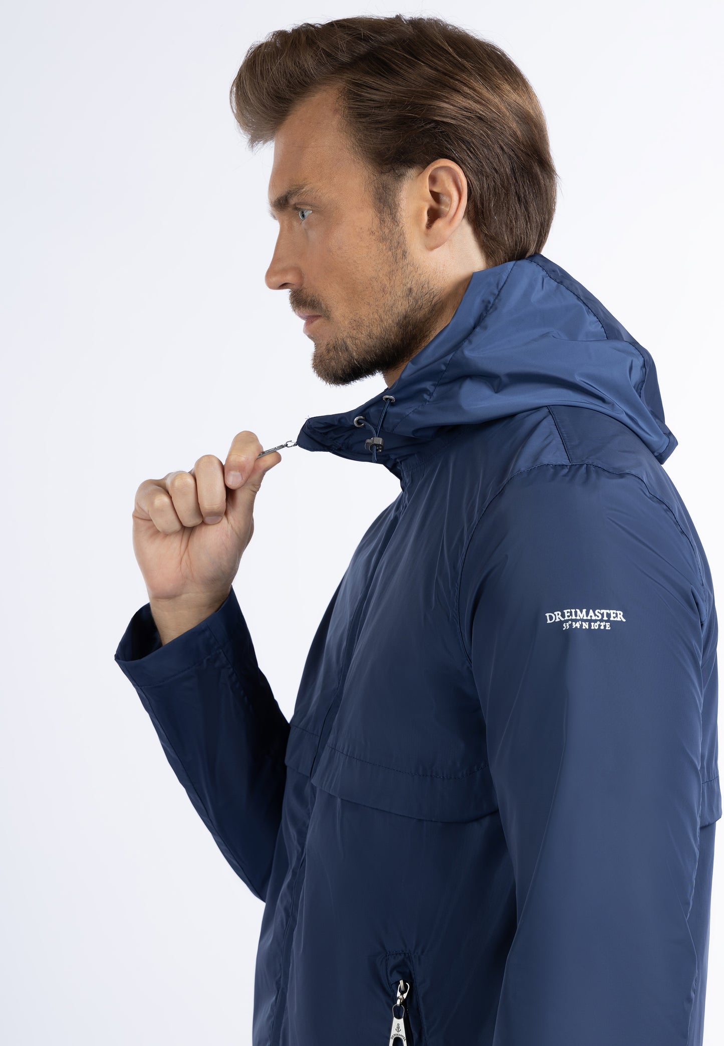 Dreimaster maritime Herren Übergangsjacke