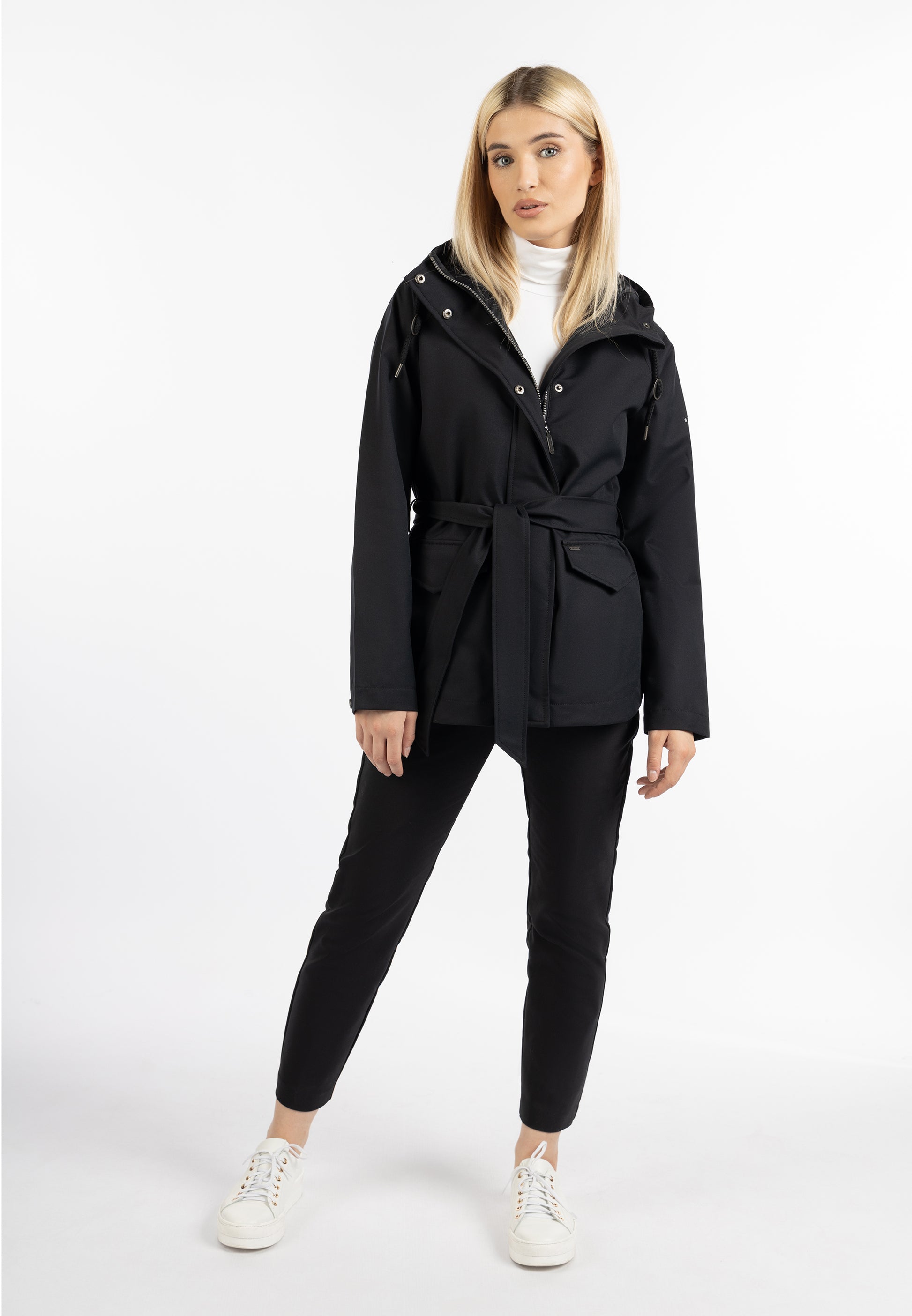 Dreimaster Klassik Damen Regenjacke – recyceltes Material