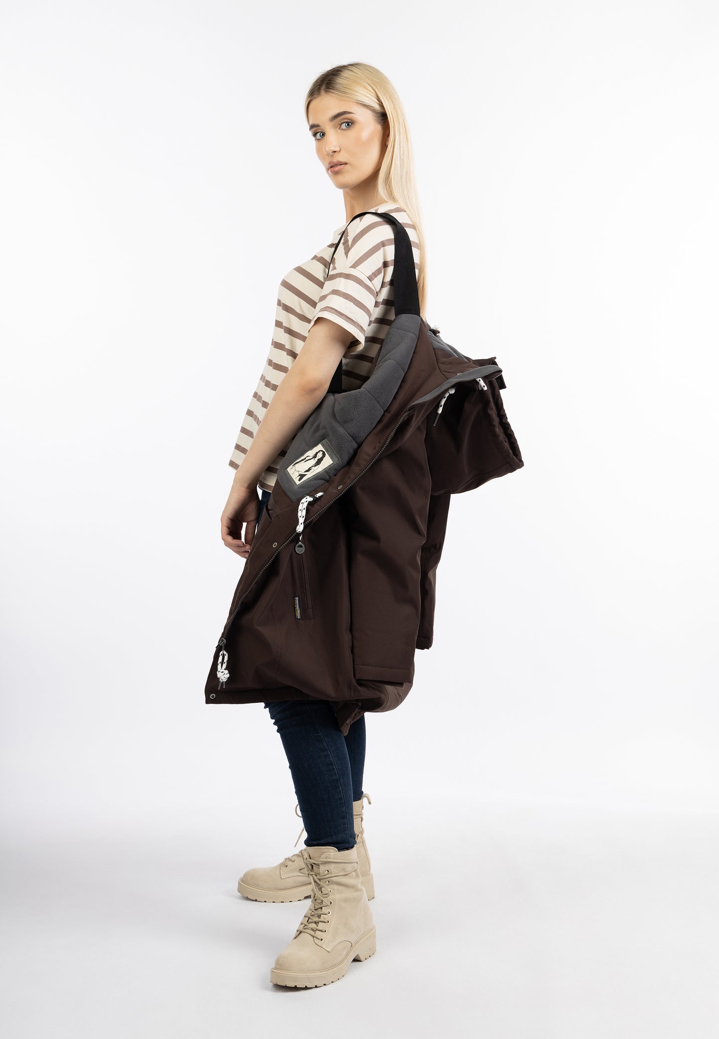 Schmuddelwedda damska zimowa parka