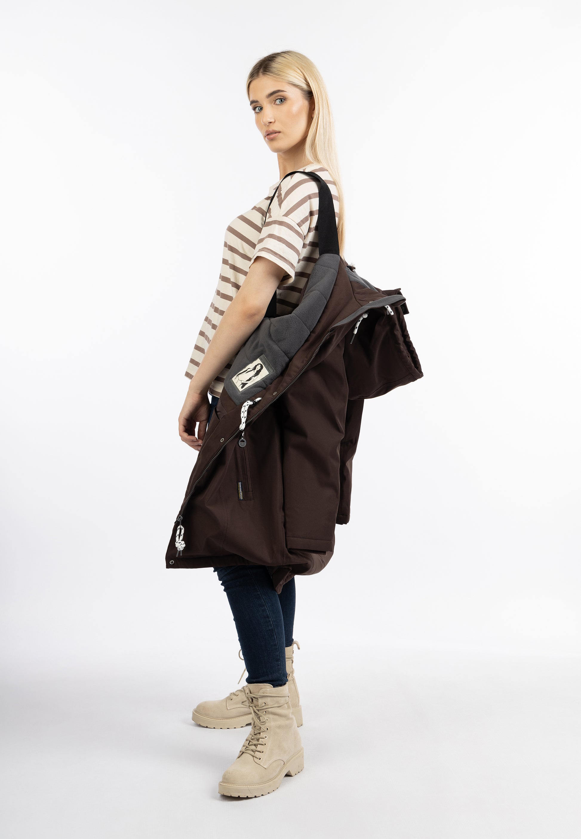 Schmuddelwedda damska zimowa parka