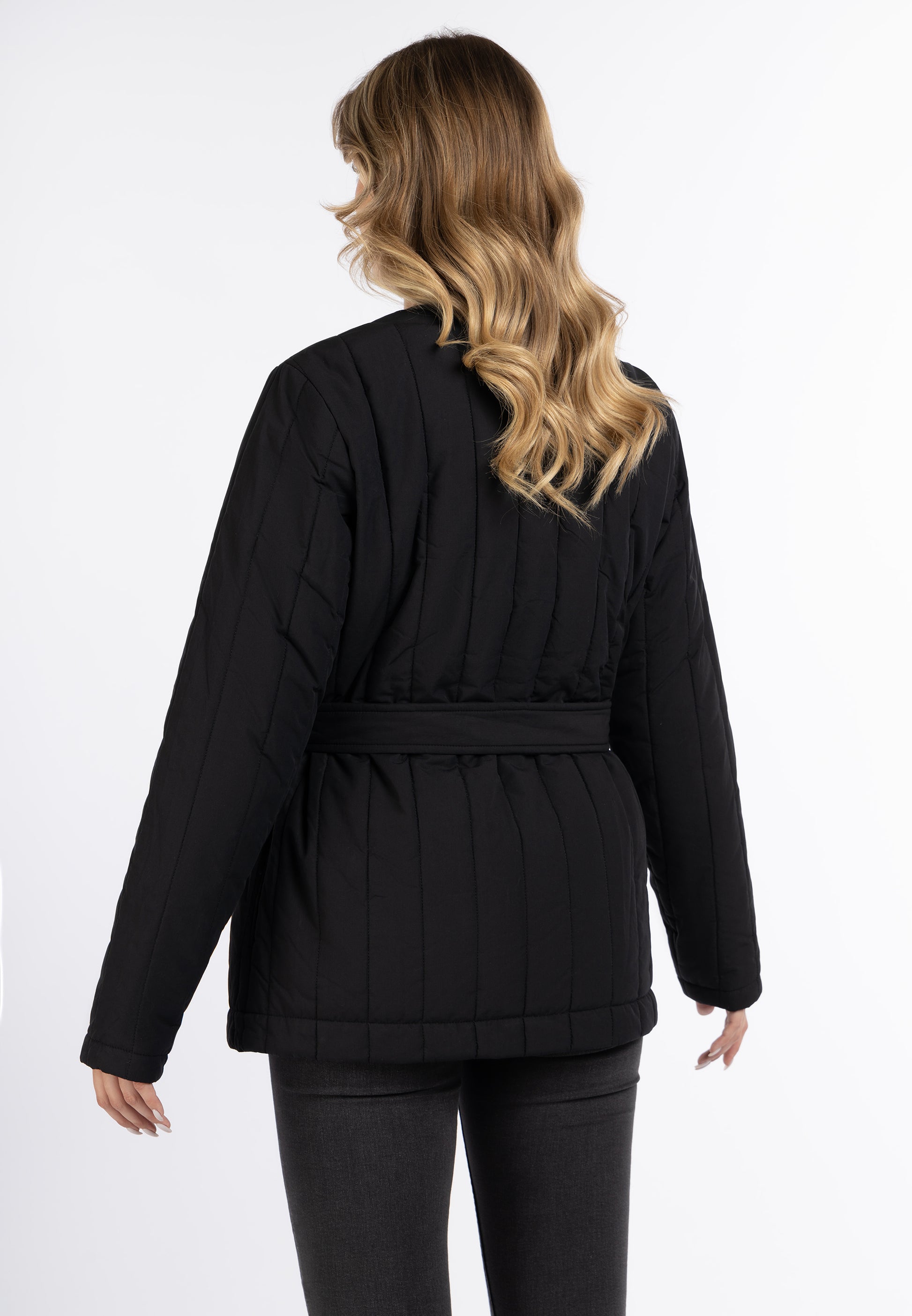 Dreimaster Vintage Damen-Baumwolljacke mit leichter Wattierung