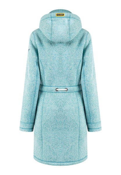 Schmuddelwedda Damen Strickfleece Mantel