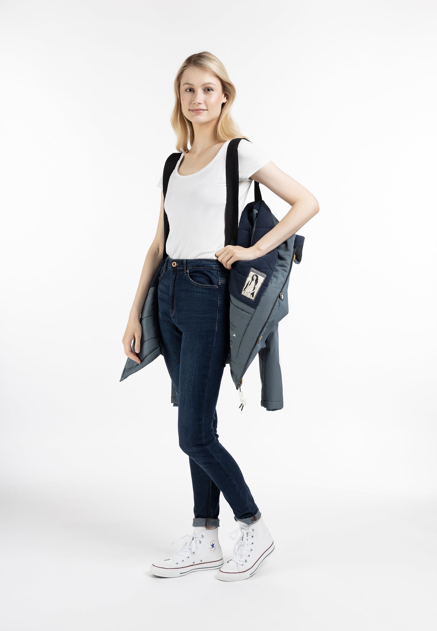 Schmuddelwedda damska ocieplana kurtka zimowa