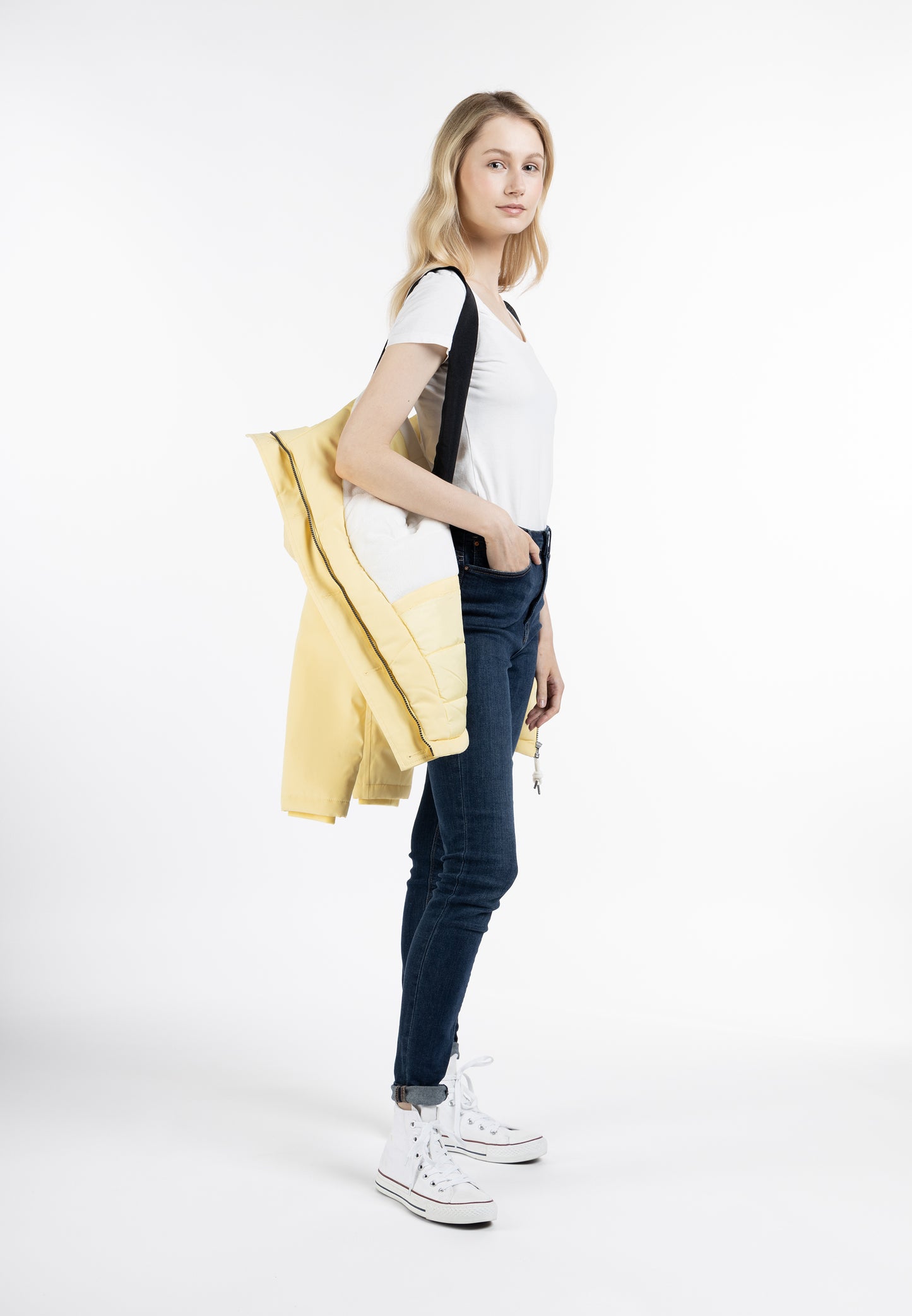 Schmuddelwedda damska ocieplana kurtka zimowa