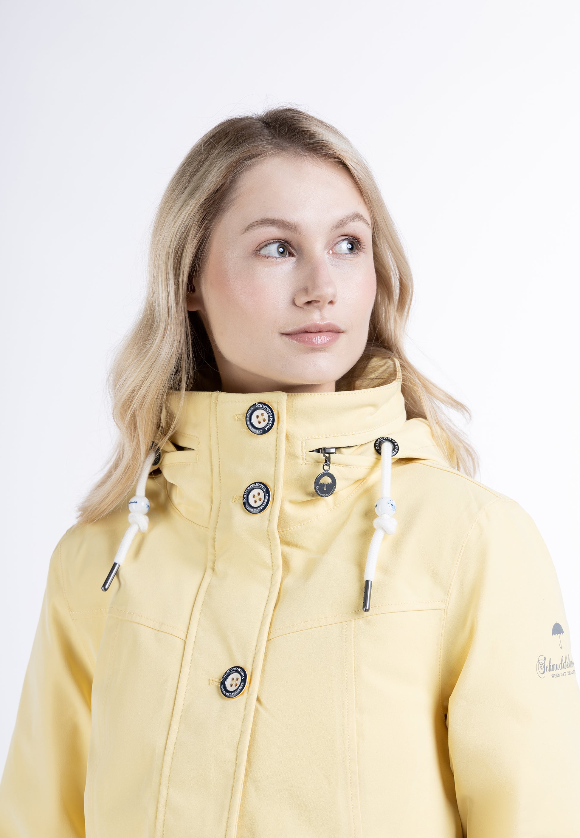 Schmuddelwedda damska ocieplana kurtka zimowa