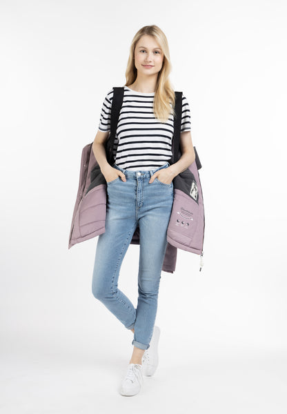 Schmuddelwedda damska ocieplana kurtka zimowa