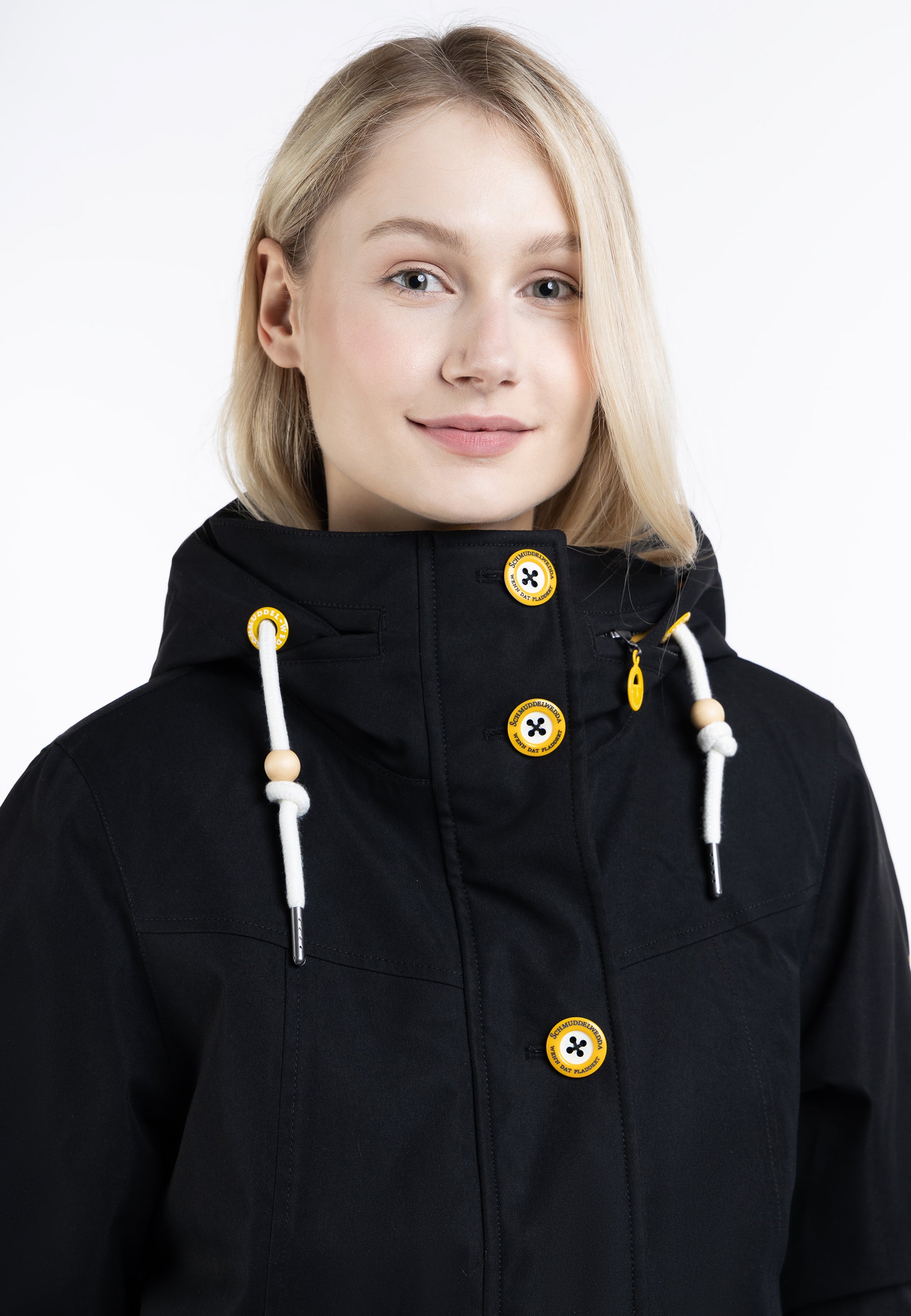 Schmuddelwedda damska ocieplana kurtka zimowa