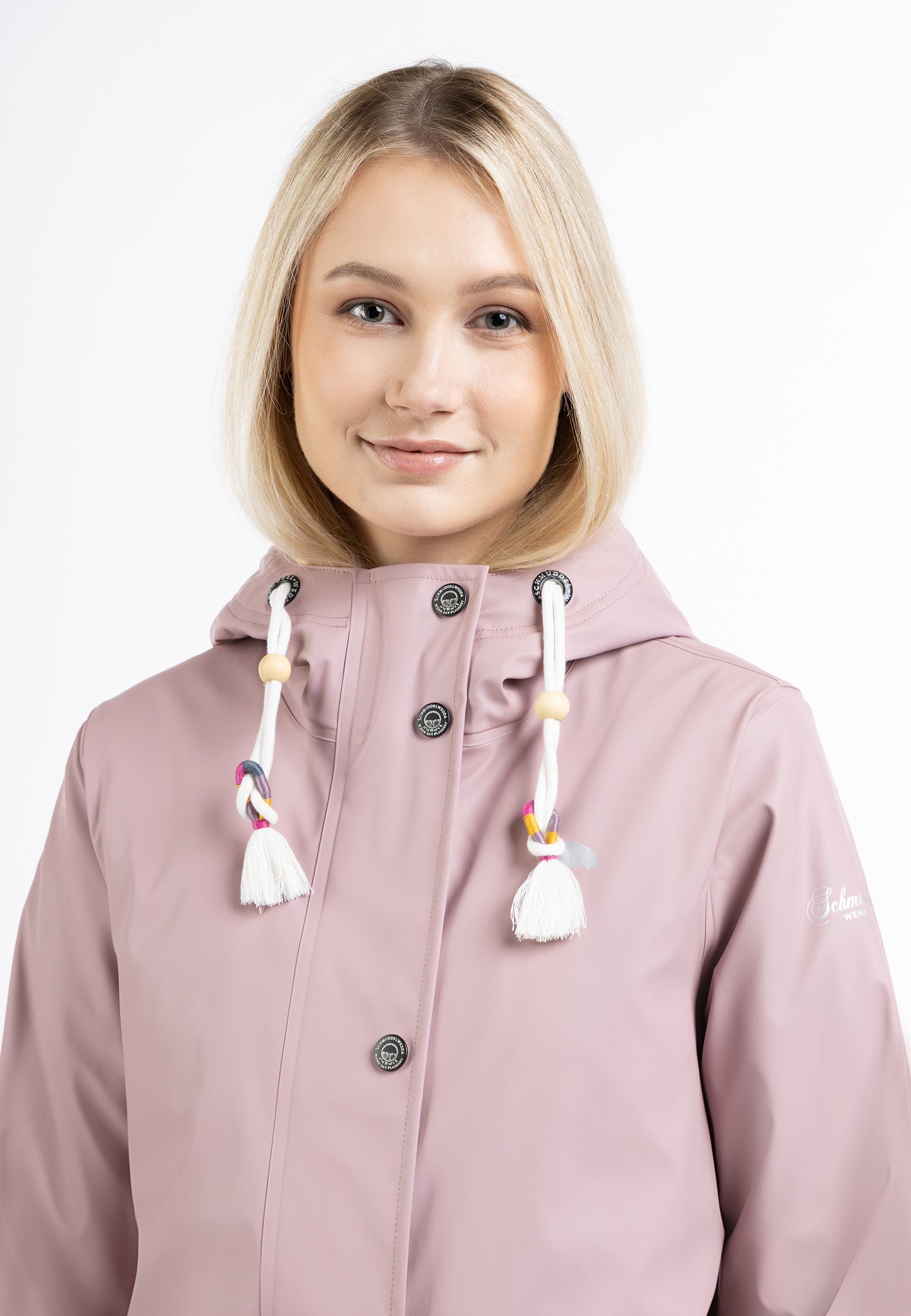 Schmuddelwedda Women's Rain Jacket With Faux Fur Lining