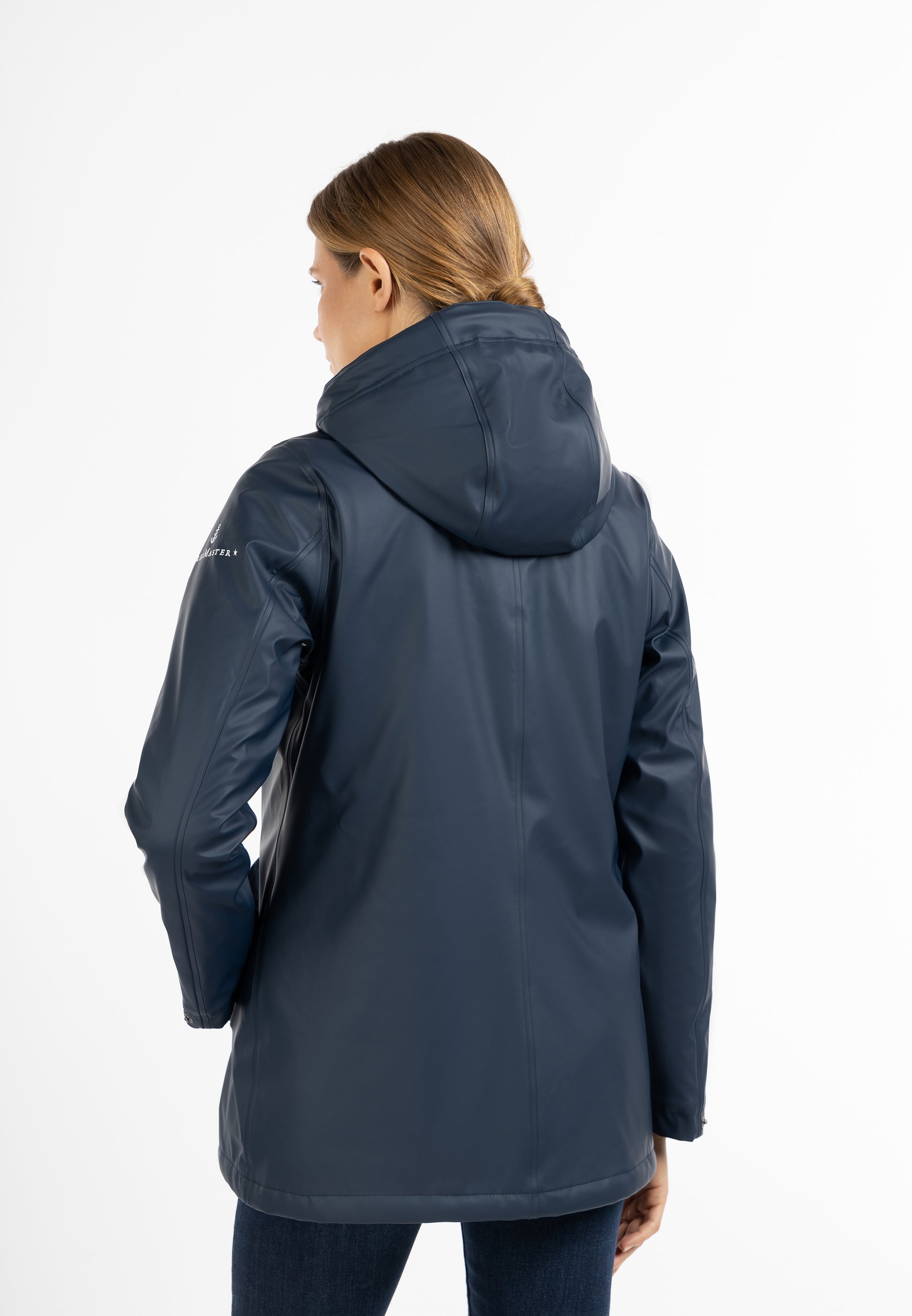 Dreimaster Maritim Damen Regenjacke mit Kunstfellfutter