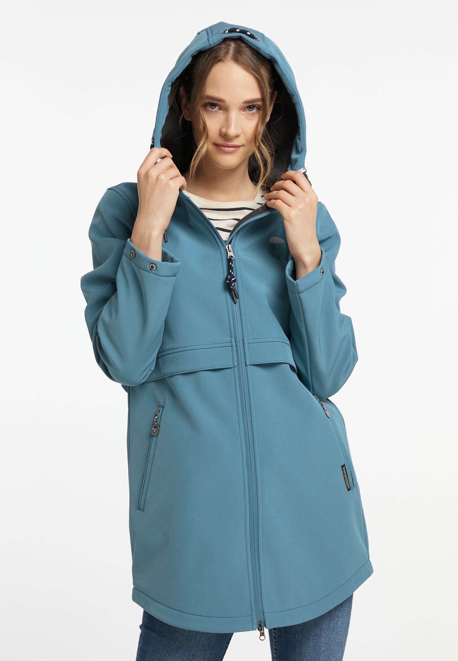 Schmuddelwedda Krótki płaszcz damski softshell