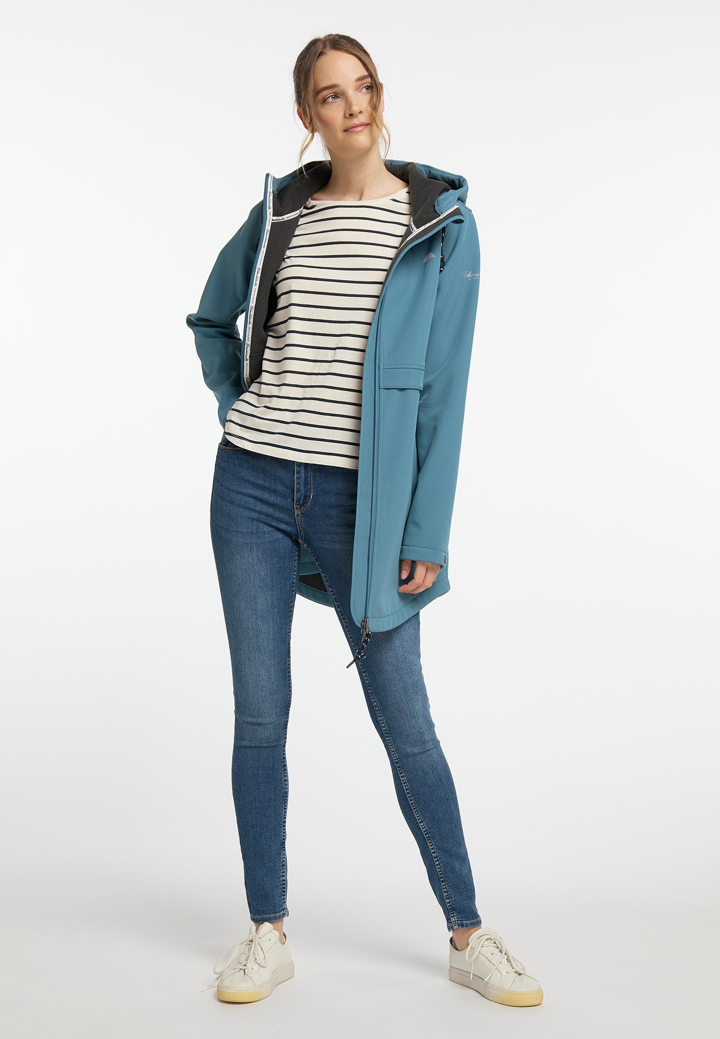 Schmuddelwedda Krótki płaszcz damski softshell