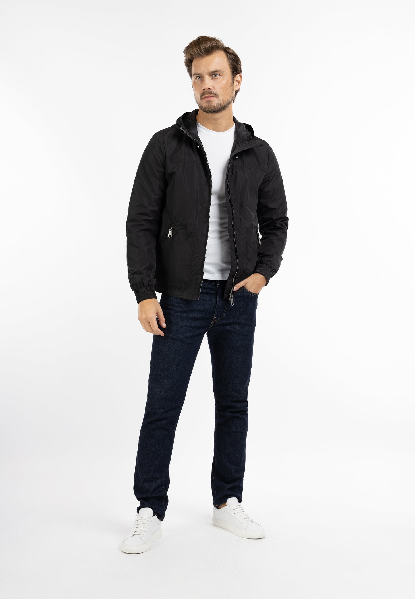 DreiMaster Maritim Men's Transitional Jacket Recycled Material