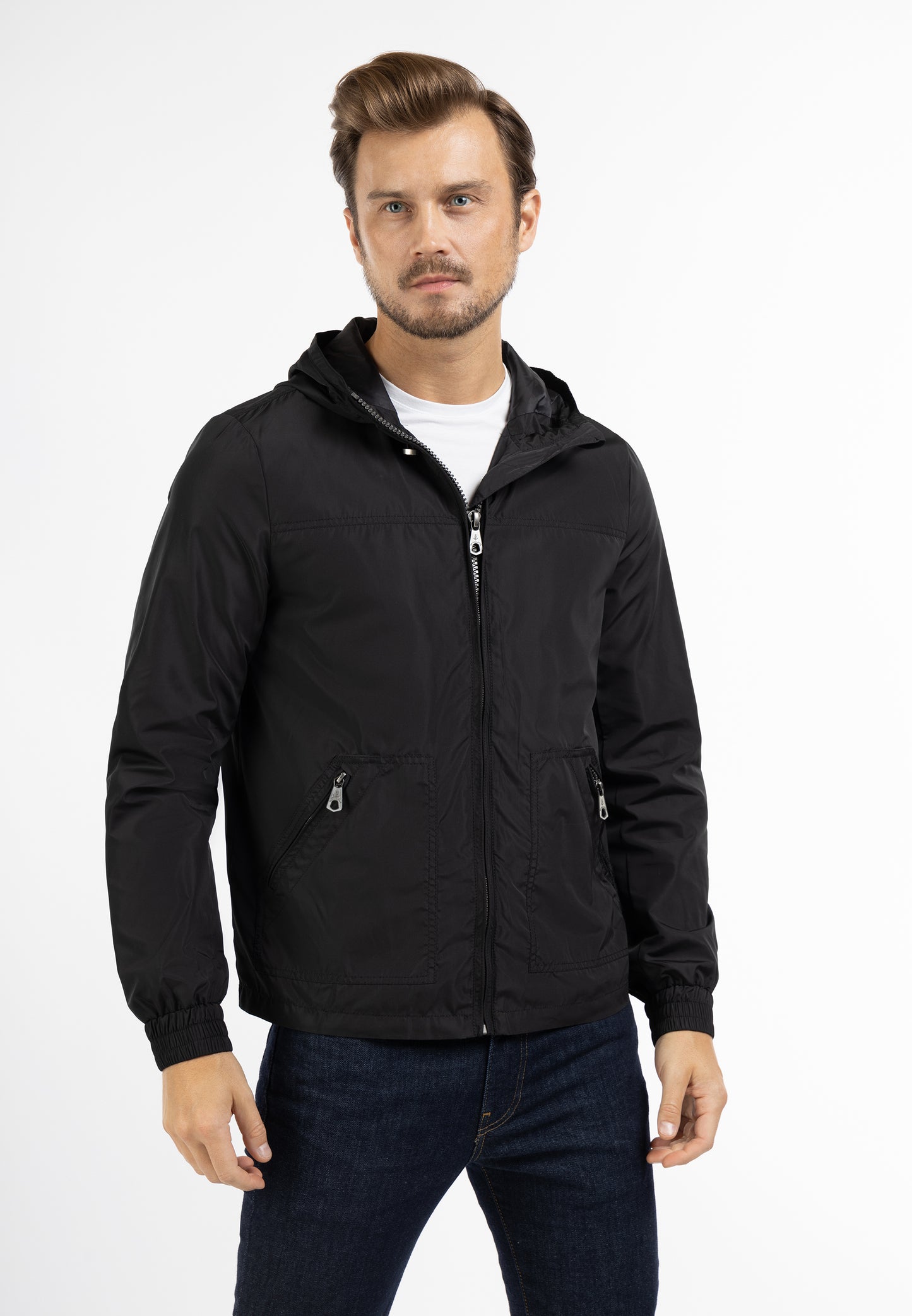 DreiMaster Maritim Men's Transitional Jacket Recycled Material