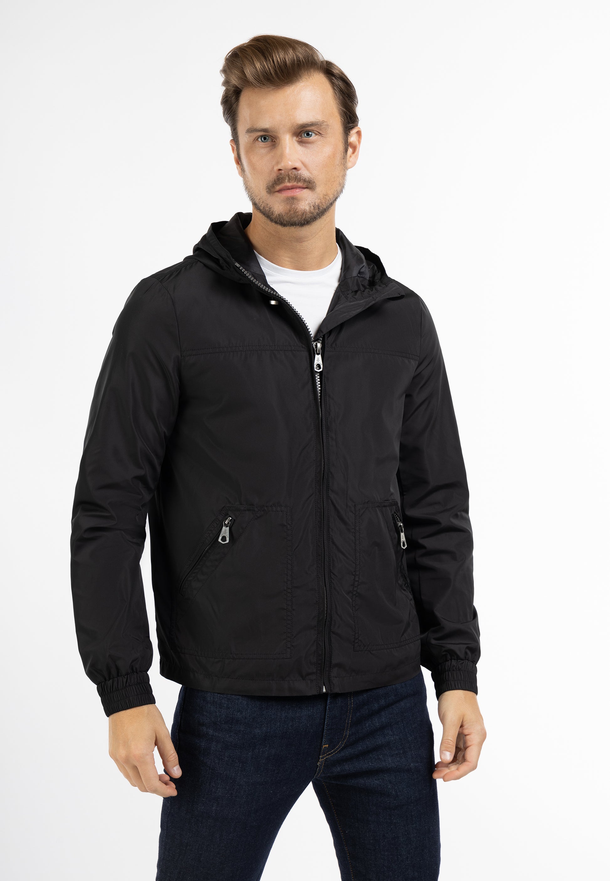 DreiMaster Maritim Men's Transitional Jacket Recycled Material