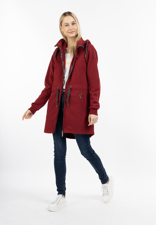 Schmuddelwedda Damen Lang Sweatjacke