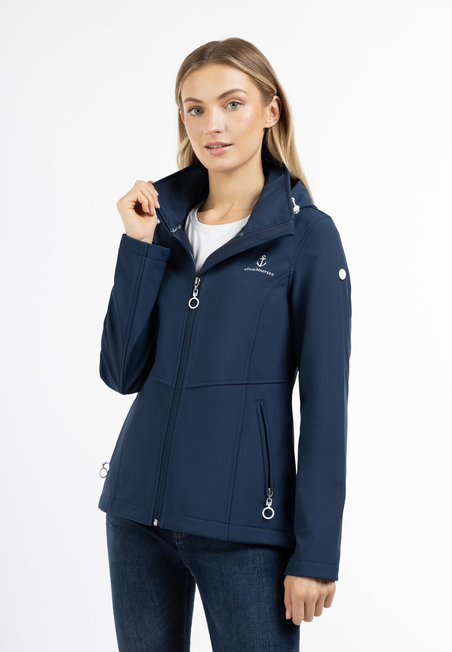 Dreimaster Maritim Damen Softshelljacke