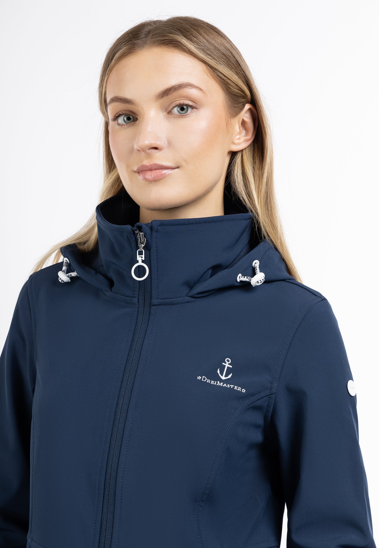Dreimaster Maritim Damen Softshelljacke