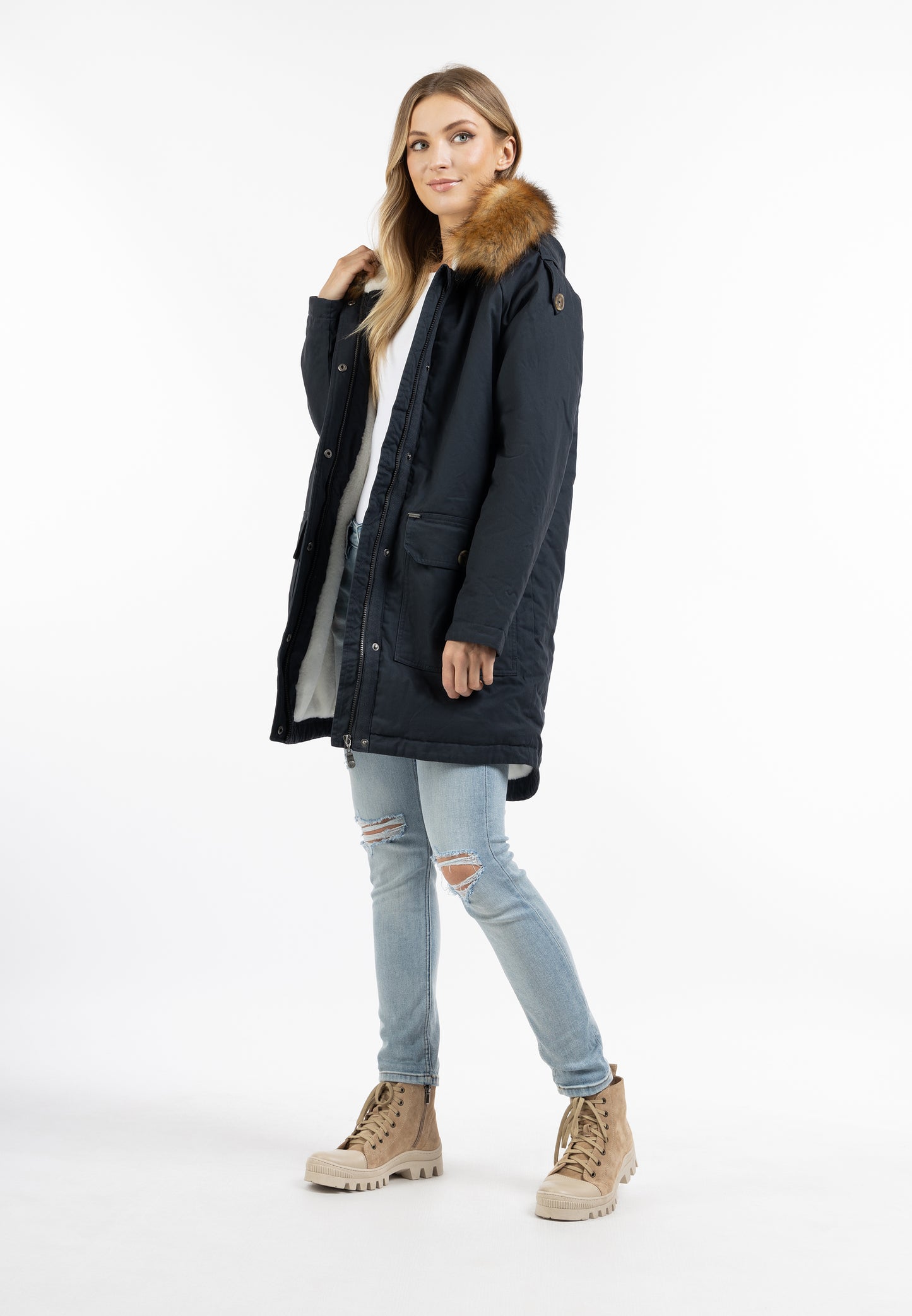 Dreimaster Vintage Women's Women's Winter Parka