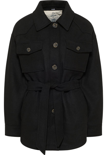 DreiMaster Vintage Women's Transitional Jacket Made From A Wool Blend