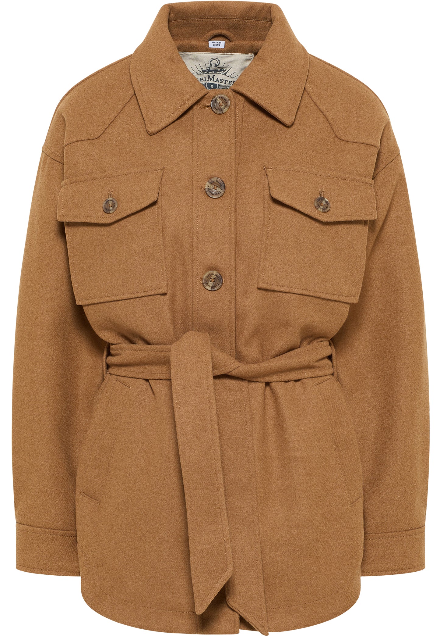 DreiMaster Vintage Women's Transitional Jacket Made From A Wool Blend