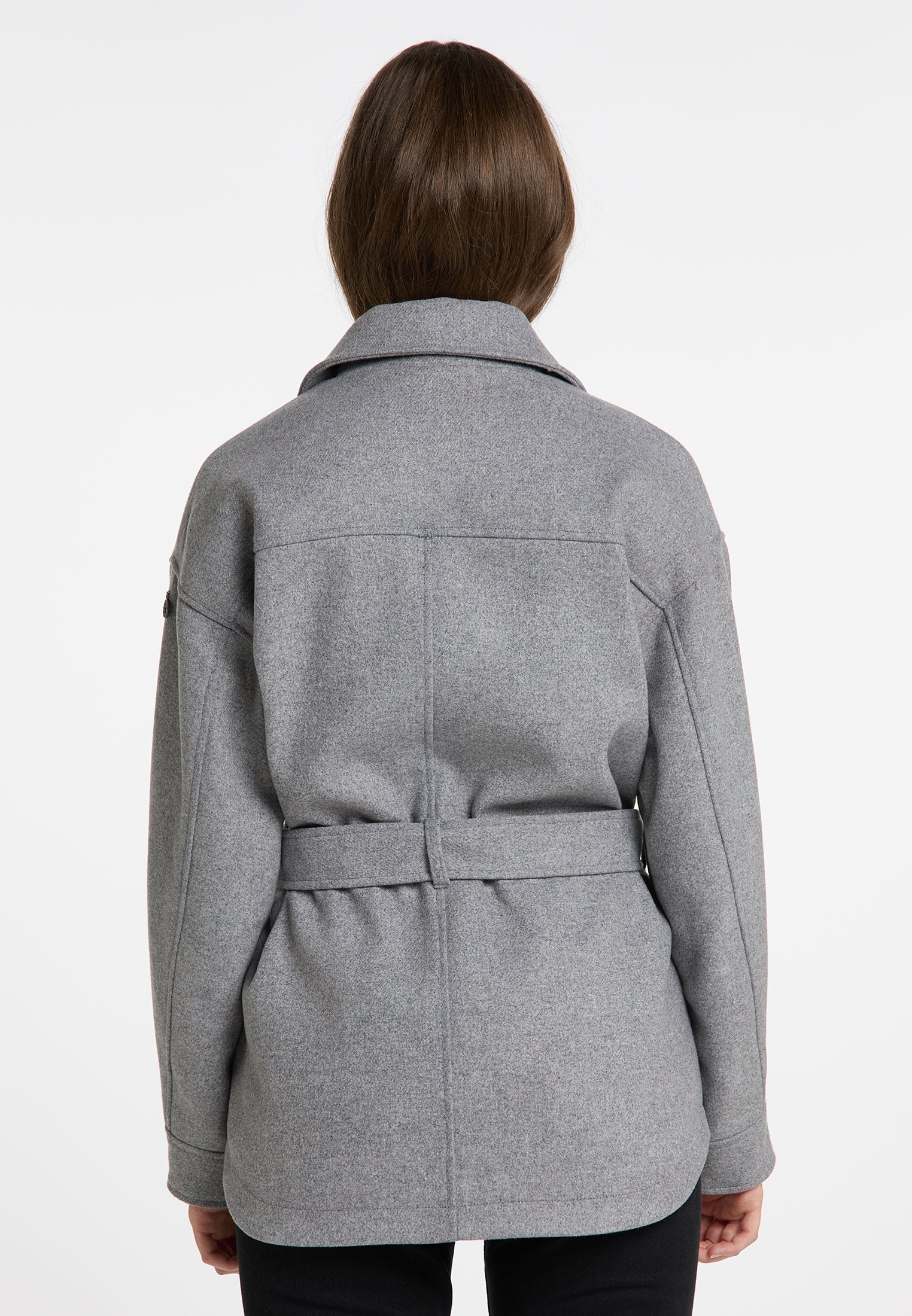 DreiMaster Vintage Women's Transitional Jacket Made From A Wool Blend