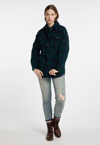 DreiMaster Vintage Women's Transitional Jacket Made From A Wool Blend