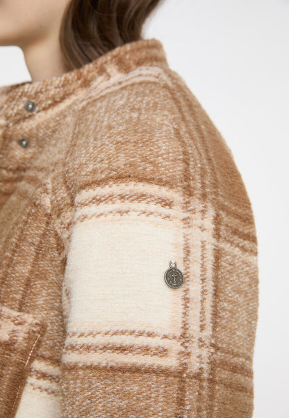 Dreimaster Vintage Women's Transitional Jacket Made From A Wool Blend