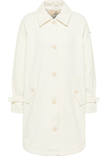 DreiMaster Vintage damski płaszcz przejściowy z mieszanki wełny