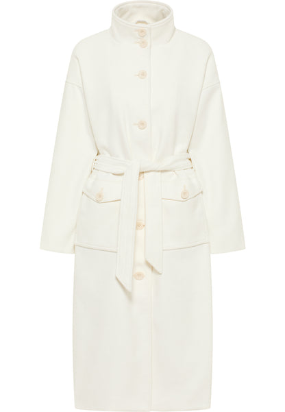 Dreimaster Vintage Damen Übergangsmantel aus Wollmischung