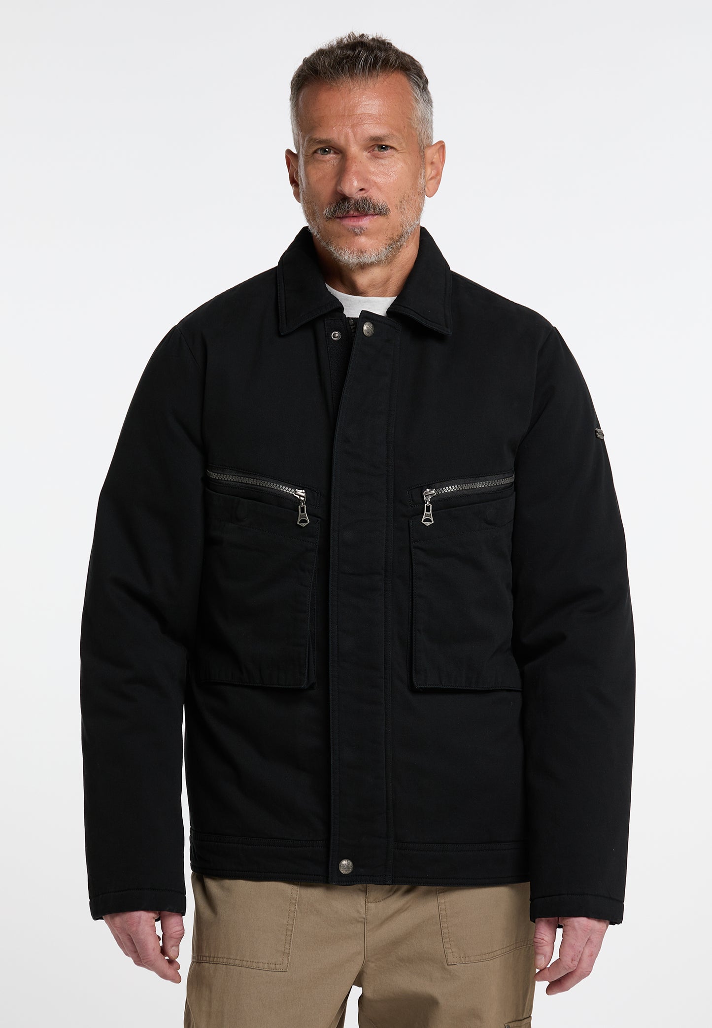 DreiMaster Vintage męska bawełniana kurtka zimowa