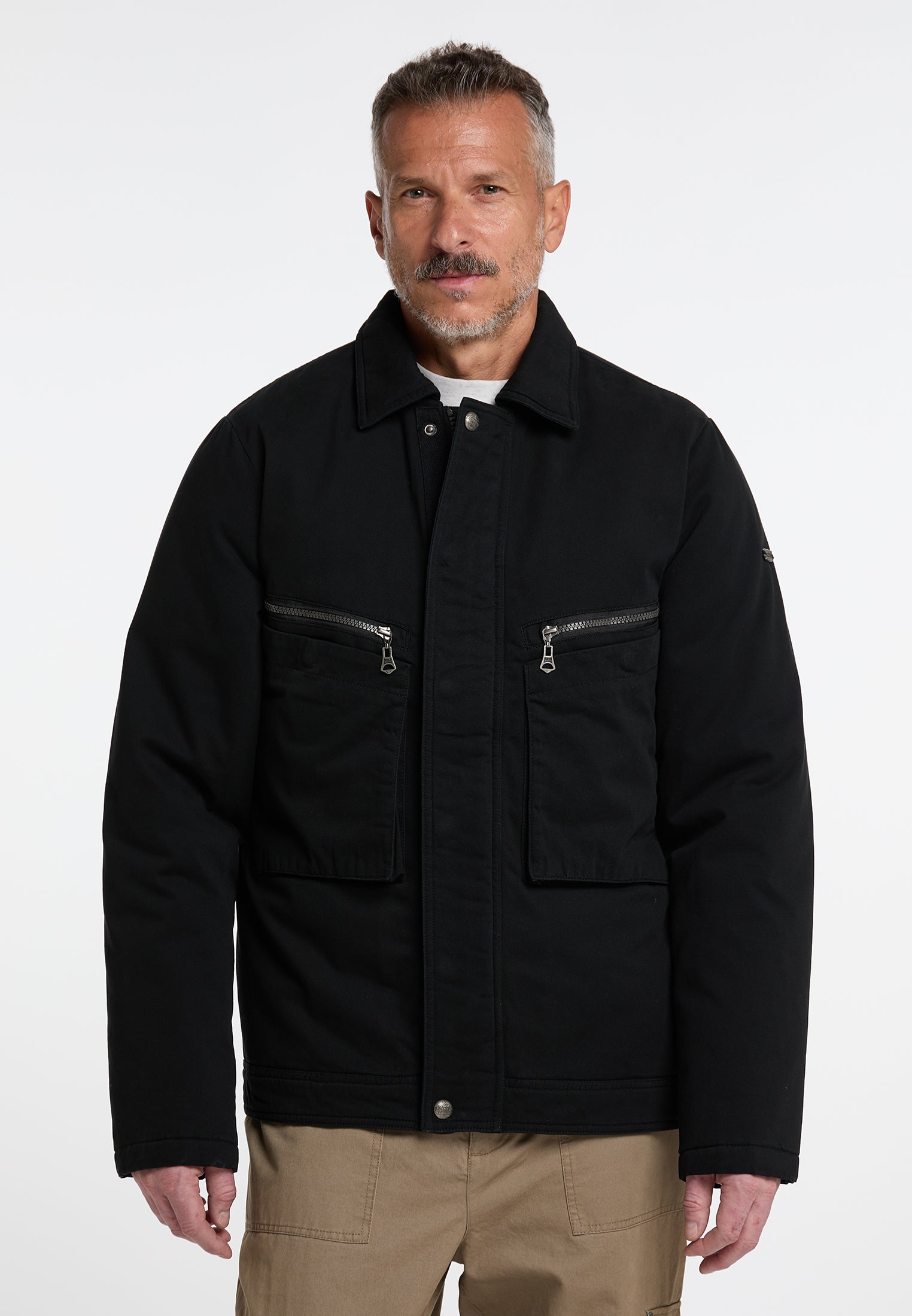 DreiMaster Vintage męska bawełniana kurtka zimowa