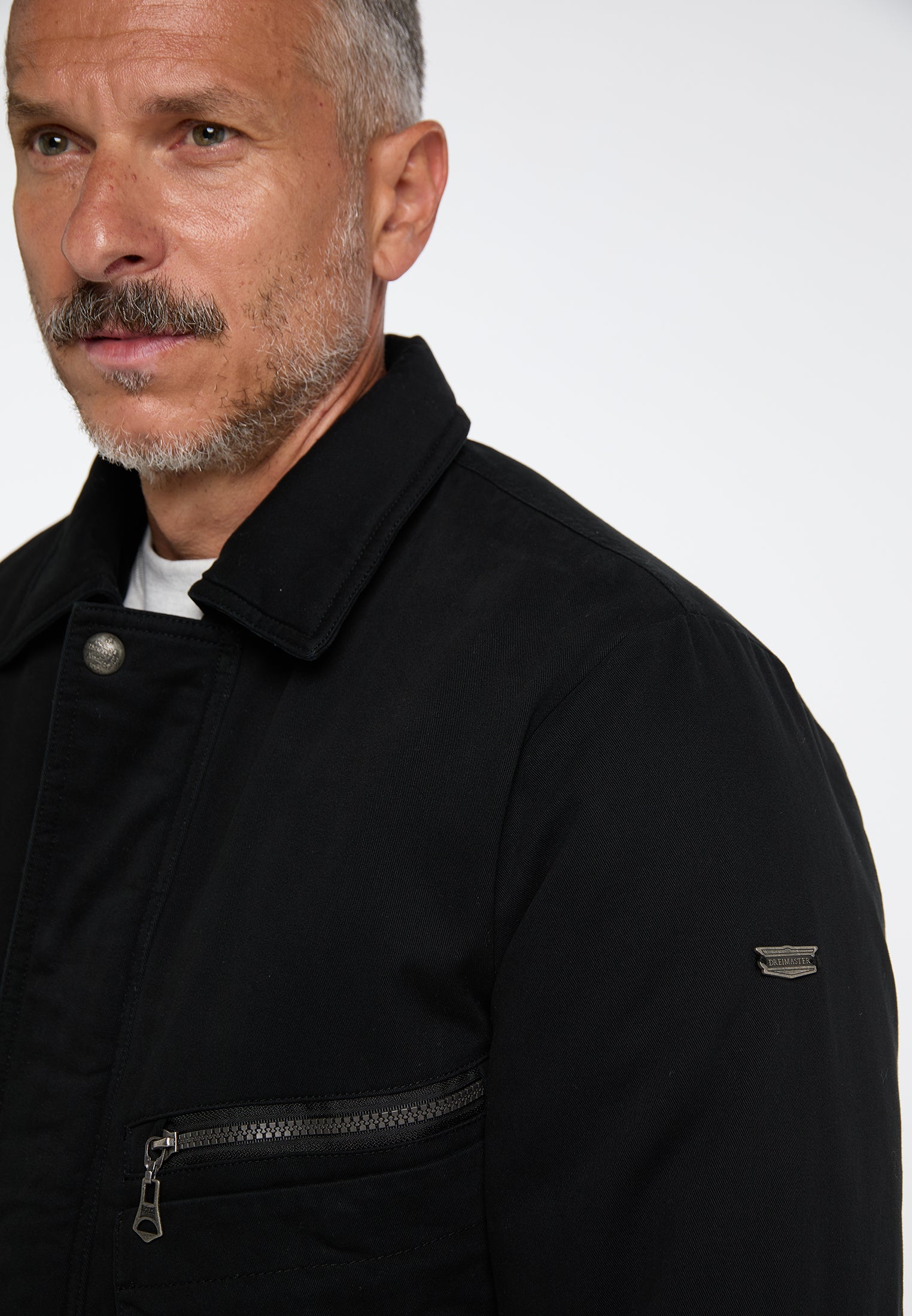 DreiMaster Vintage męska bawełniana kurtka zimowa