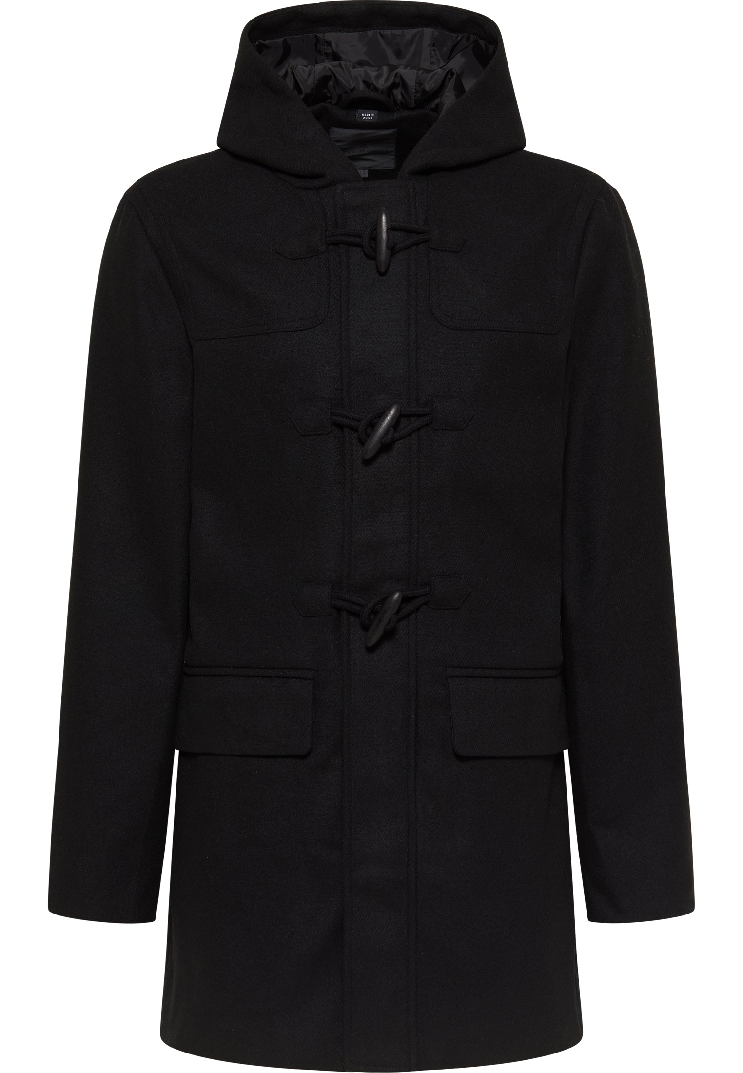 DreiMaster Klassik Men's Transitional Coat Made Of Wool Blend