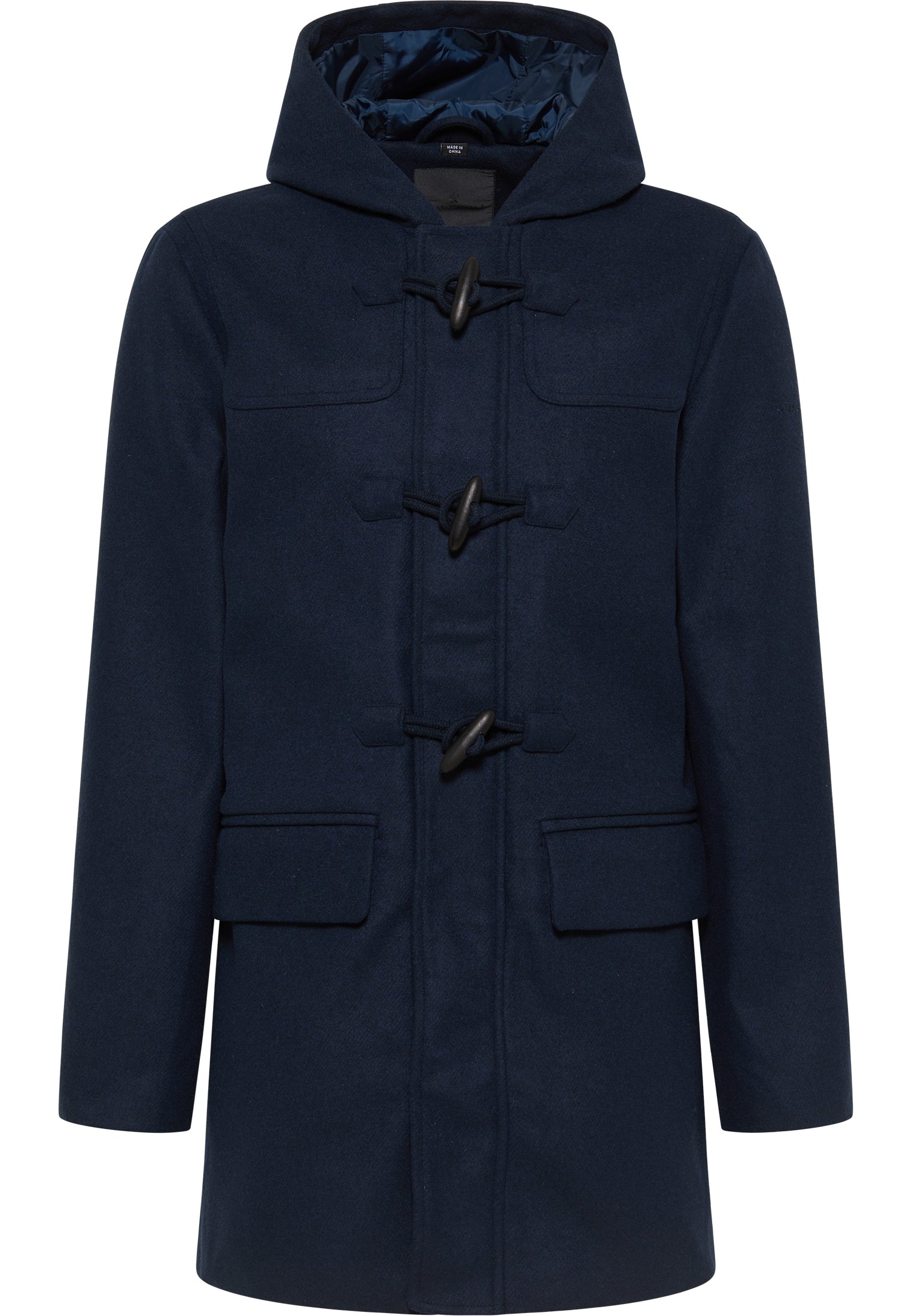 DreiMaster Klassik Men's Transitional Coat Made Of Wool Blend